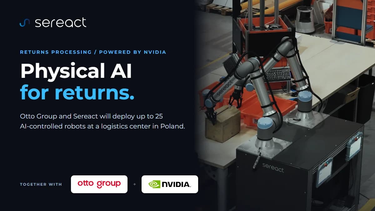 Otto Group and Sereact bring NVIDIA-powered physical AI to returns processing
