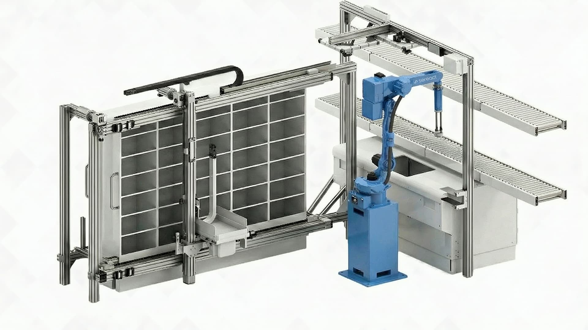 Robotic putwall system