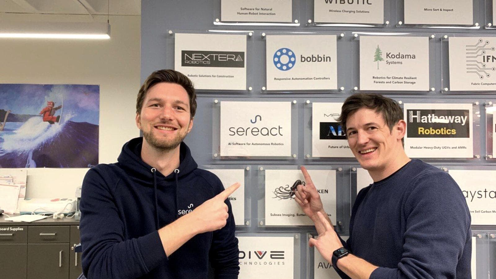 Ralf Gulde and Marc Tuscher visit MassRobotics